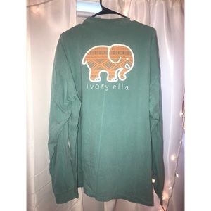 Teal/Orange Ivory Ella